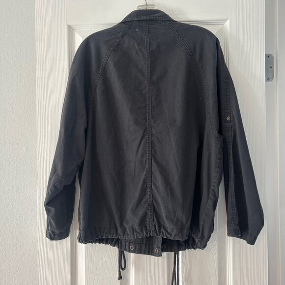 Forever 21 Draw String Waist Button Closure Utility Jacket - Picture 6 of 6